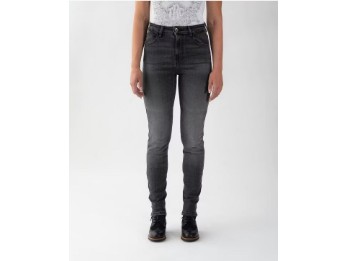 Rokkertech Damen High Waist - grau -