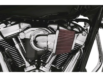 Screamin’ Eagle Heavy Breather Performance Air Cleaner - Milwaukee Eight - Chrome