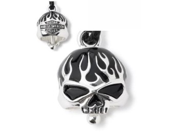 Ride Bell Flame Skull