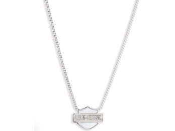 Halskette Bar & Shield Logo Collar