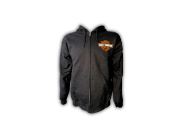 Harley-Davidson Zip-Hoodie Dealerhoodie `B&S´