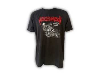 Harley-Davidson T-Shirt  Dealershirt `Skeleton´