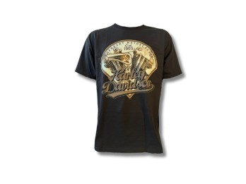 Herren Shop Shirt `Double Header´