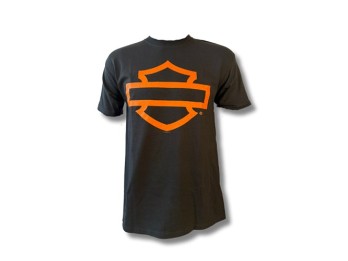 Herren Shop Shirt `Open B&S´ black