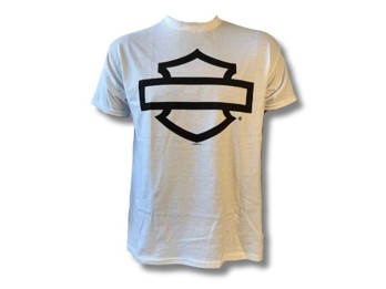 Herren Shop Shirt `Open B&S´ weiß