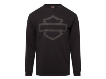 Herren Shop Langarmshirt 'Open B&S'