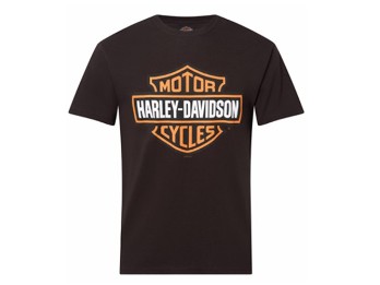 Herren Shop Shirt `Bar & Shield´