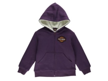 Harley-Davidson® Bar & Shield Kapuzenjacke für Mädchen