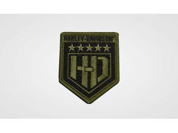 Aufnäher H-D green Shield