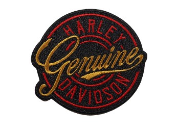 Aufnäher 'H-D Genuine Roundie'