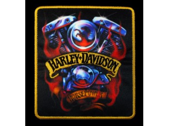 Aufnäher HD Chrome Horsepower