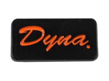 Harley-Davidson® 1 in. Dyna Bike Model Metal Pin, Black & Orange Finish