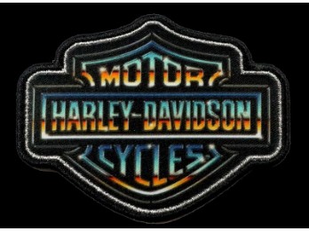 Aufnäher HD Chrome Davison