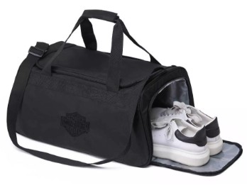 Reisetasche Bar & Shield mit Schuhfach schwarz