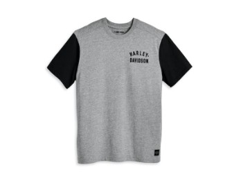 Herren T-Shirt 'Staple Colorblock Heather Grey'