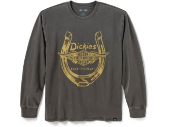 Dickies x HD Langarmshirt mit geflügeltem Hufeisenmotiv