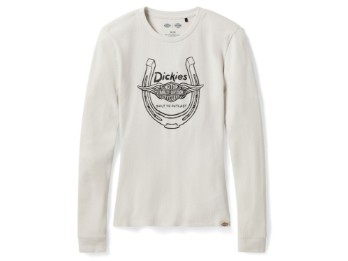 Dickies x H-D Winged Horseshoe Thermal Langarm Shirt