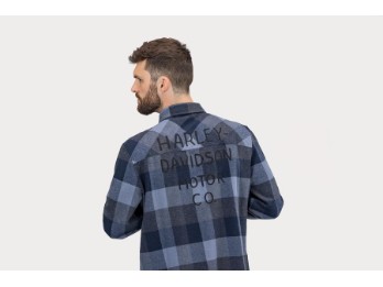 Herrenhemd 'Shed Font Two Pocket Plaid Flannel'