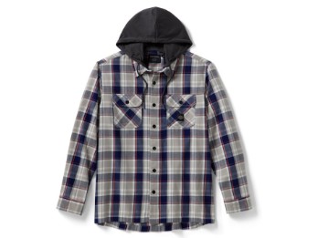 H-D Essential Metal Bound Long Sleeve Hooded 