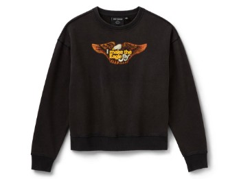 H-D Vintage-Sweatshirt „I Make the Eagle Fly“