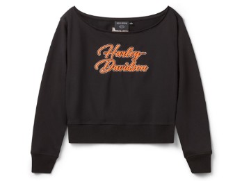 H-D Essential Off-The-Shoulder Crew für Damen 