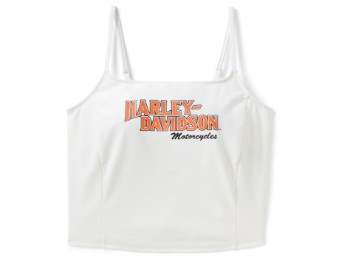 H-D Swim Drop Tankini für Damen - weiß