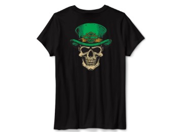 H-D Skully McGee  Rundhals-T-Shirt für Damen