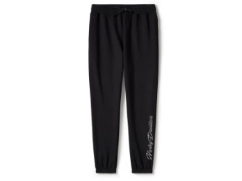 Harley-Davidson Bling Damen Fleece-Jogginghose