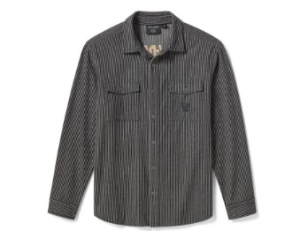 H-D American Classic Railroad Stripe Shirt