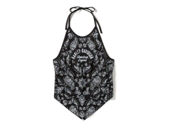 Damen Top Classic Bandana