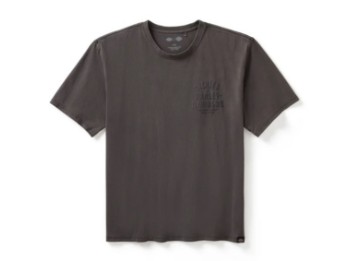 x HD Heavyweight Pigment Dyed Kurzarm-T-Shirt für Herren