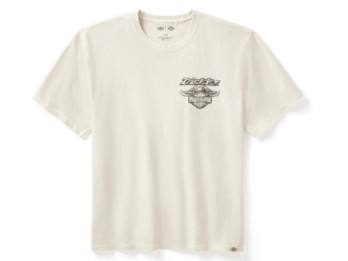 x H-D Heavyweight V-Twin Engine T-Shirt