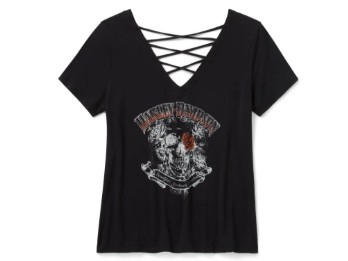 Damen-T-Shirt „Bling H-D® Afterlife“ 