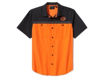 H-D TECH Vented Shirt - orange