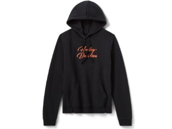 Essential Bling Hoodie für Damen - schwarz