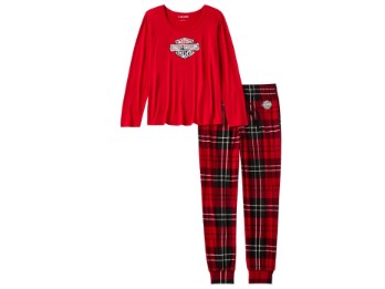 Homewear Harley-Davidson Damen Pyjama