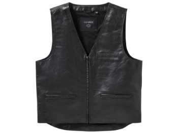 Harley-Davidson Lederweste Bar & Shield