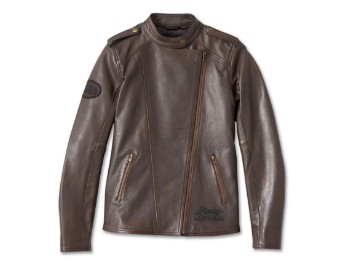 Vintage Spirit Lederjacke für Damen