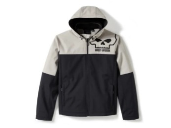 Harley-Davidson Willie G Skull Water Repellent Softshell-Jacke