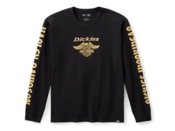 x H-D Heavyweight Langarm Eagle Shirt - schwarz -
