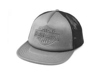 Herren Cap 'Bar & Shield Debossed Trucker Hat'