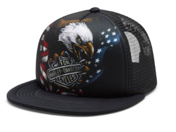 H-D Stars & Stripes Eagle Baseball Cap 