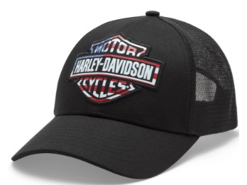 H-D Baseball Cap Stars & Stripes