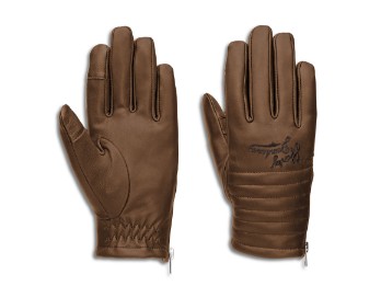 Gloves-Leather,brown