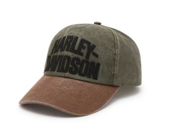 Harley-Davidson Panhead Baseball Cap - grün brau -