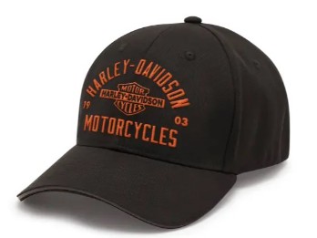 Harley-Davidson Baseball Cap Apex Softail - schwarz -