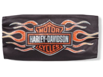 Harley-Davidson Bling Bling Bandana für Damen schwarz