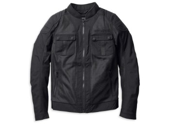 H-D Zephyr Mesh Jacke mit Zip-out Liner für Damen - Schwarz