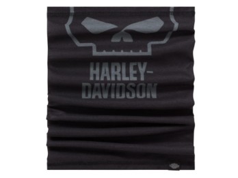 H-D Neck Gaiter Willie G Skull