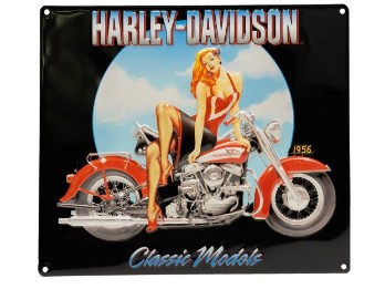 H-D Classic Modelle Blechschild